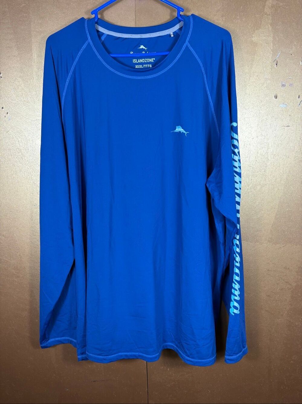 Tommy Bahama Rash-guard quick dry long sleeve shirt size XXXL